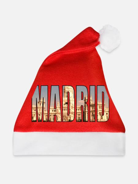 MADRID SPANIEN - Weihnachtsmütze - Rot