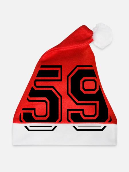 59 - Weihnachtsmütze - Rot