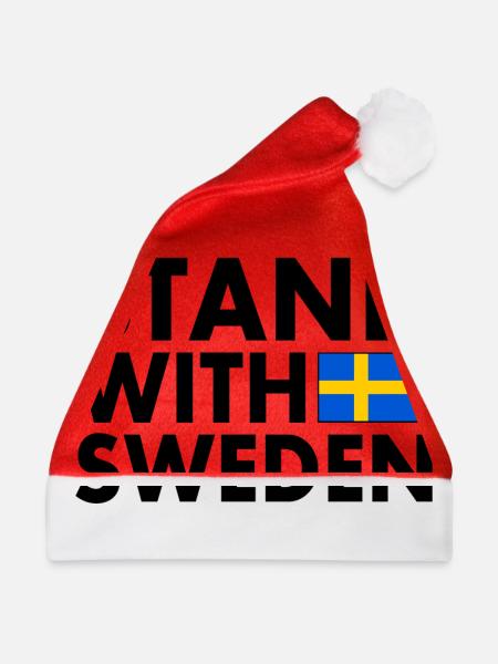 Schweden - Weihnachtsmütze - Rot