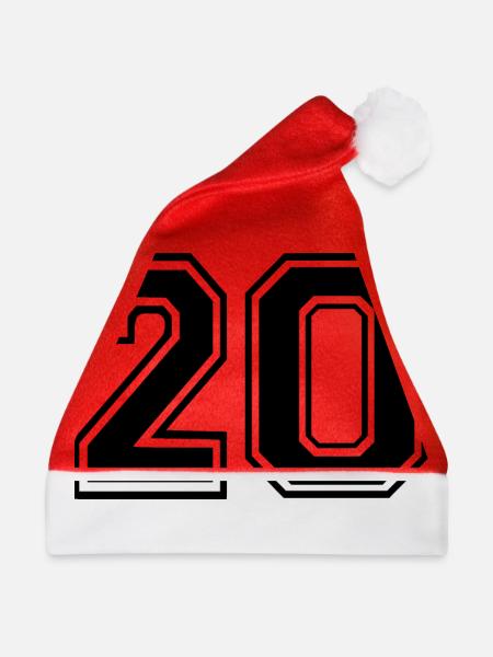 20 - Weihnachtsmütze - Rot