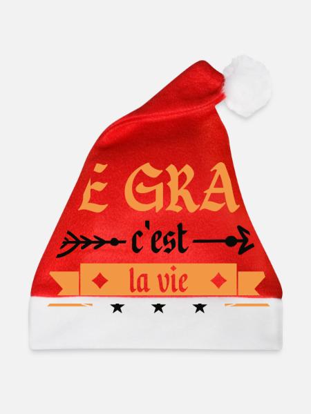Fett ist Leben - Weihnachtsmütze - Rot