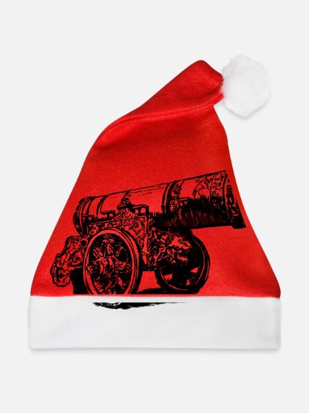 Kanone - Weihnachtsmütze - Rot
