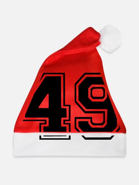 49 - Weihnachtsmütze - Rot