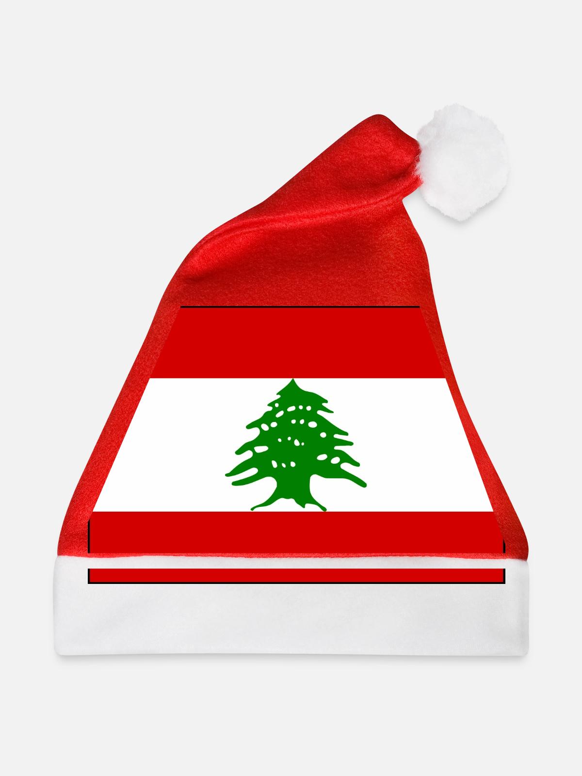 Libanon - Weihnachtsmütze - Rot - Vorne