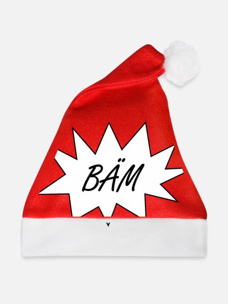 Zack-Bäm - Weihnachtsmütze - Rot - Vorne