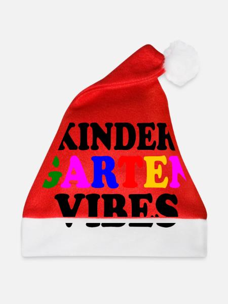 kindergarten vibes - Weihnachtsmütze - Rot