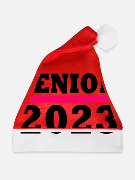 Senior 2023 - Weihnachtsmütze - Rot