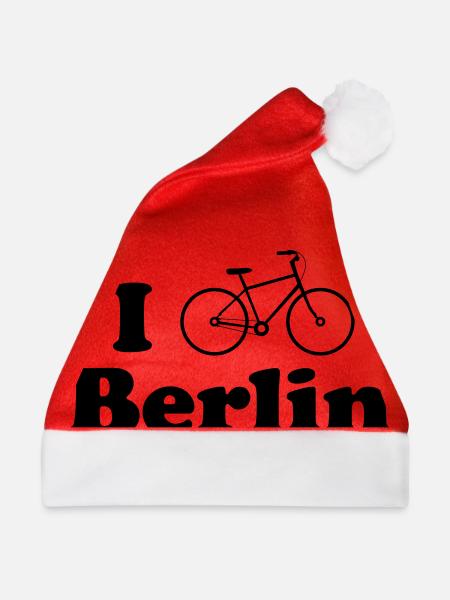 berlin biking - Weihnachtsmütze - Rot