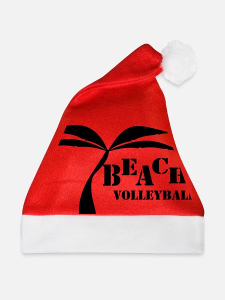 Beach volleyball - Weihnachtsmütze - Rot