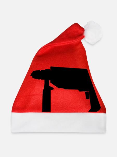bohrer - Weihnachtsmütze - Rot - Vorne