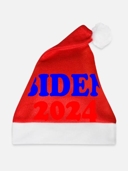 Biden 2024 - Weihnachtsmütze - Rot