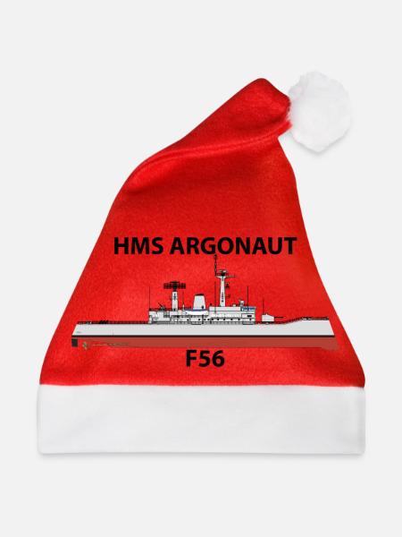 HMS ARGONAUT - LEANDER ORIG - Weihnachtsmütze - Rot