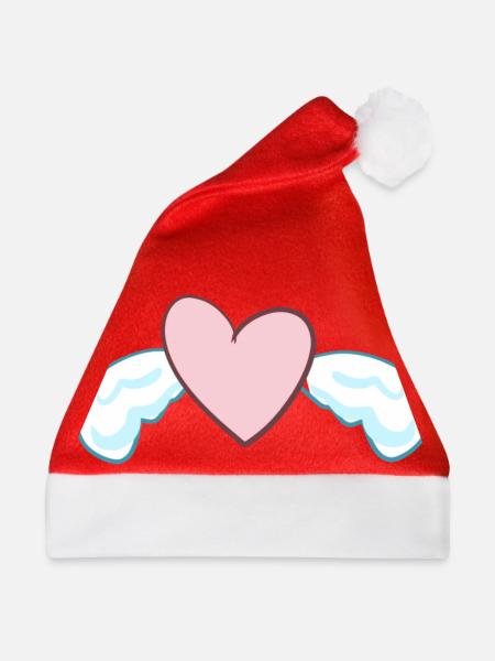Engel Herz symbol liebe - Weihnachtsmütze - Rot