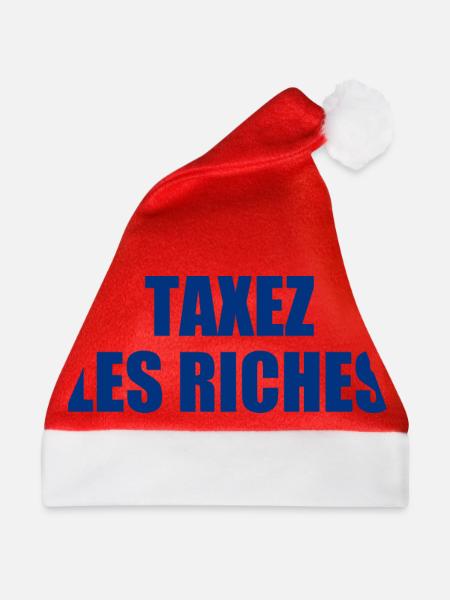 Besteuerung der Reichen - Weihnachtsmütze - Rot