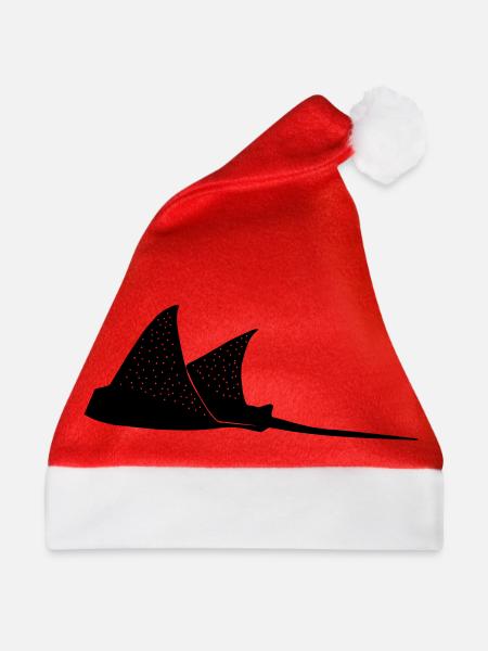 Adlerrochen im Modus Flug - Weihnachtsmütze - Rot