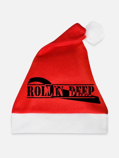 ROLLINDEEP - Weihnachtsmütze - Rot