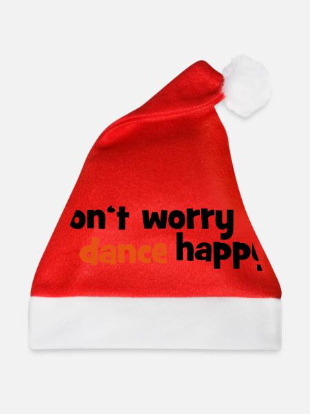tanzen - Weihnachtsmütze - Rot