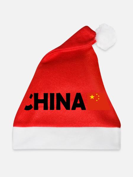 China - Weihnachtsmütze - Rot