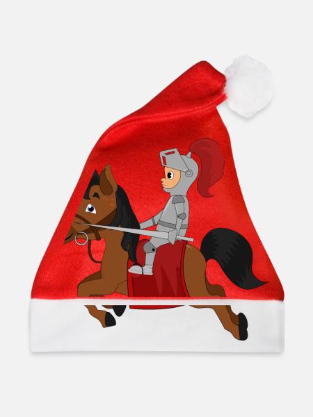 Ritter Knight - Weihnachtsmütze - Rot