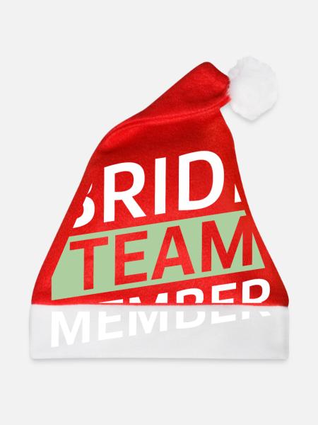 Bride Team - Weihnachtsmütze - Rot