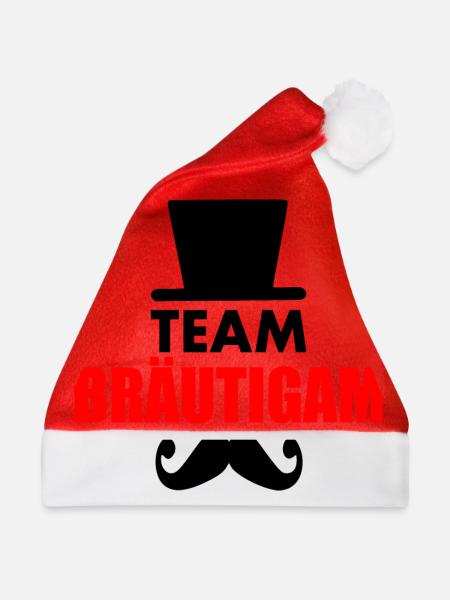 Team bräutigam - Weihnachtsmütze - Rot