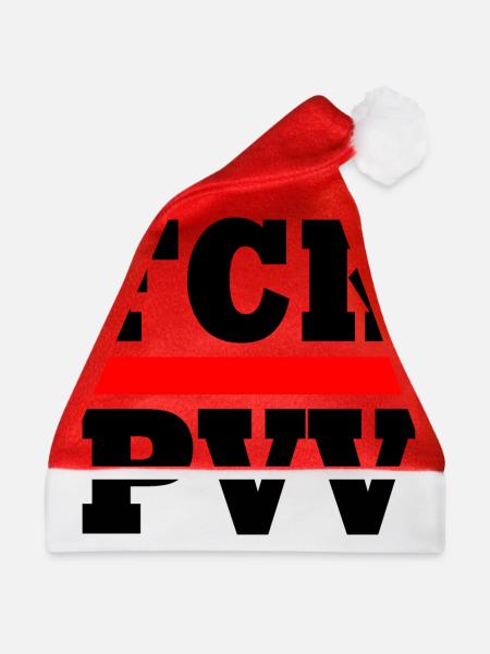 Fck pvv - Weihnachtsmütze - Rot