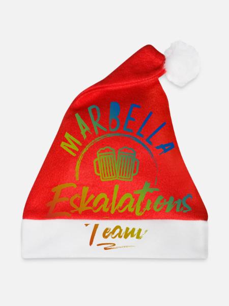Marbella Eskalation - Weihnachtsmütze - Rot