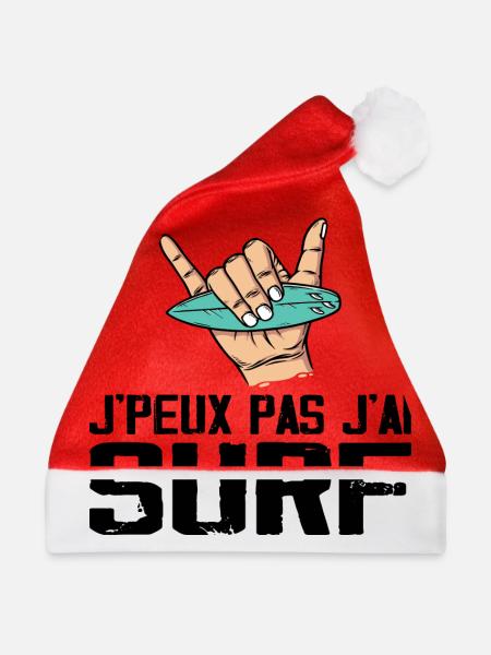 Ich kann nicht surfen - Weihnachtsmütze - Rot