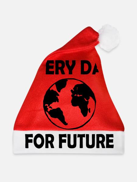 Every day for future - Weihnachtsmütze - Rot