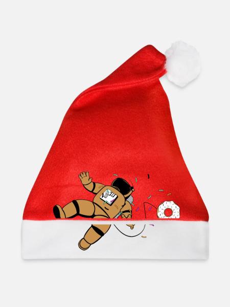 Astronautnut - Weihnachtsmütze - Rot