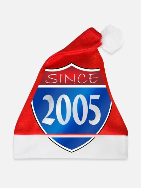 Since 2005 - Weihnachtsmütze - Rot