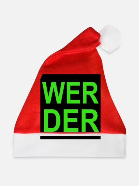 Werder - Weihnachtsmütze - Rot