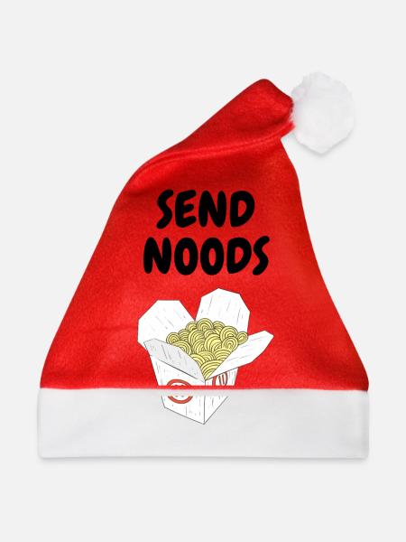 SEND NOODS - Weihnachtsmütze - Rot