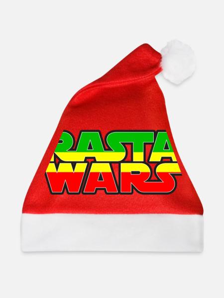 RASTA WARS KOUALIS - Weihnachtsmütze - Rot - Vorne