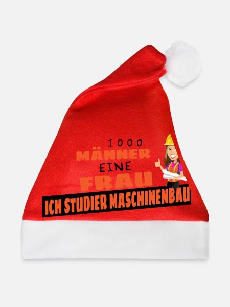 Student Studieren Studium Prokrastination Geschenk - Weihnachtsmütze - Rot