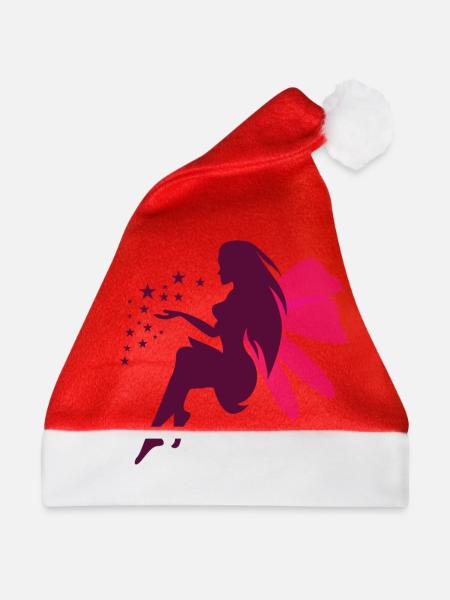 violet fairy 2 - Weihnachtsmütze - Rot