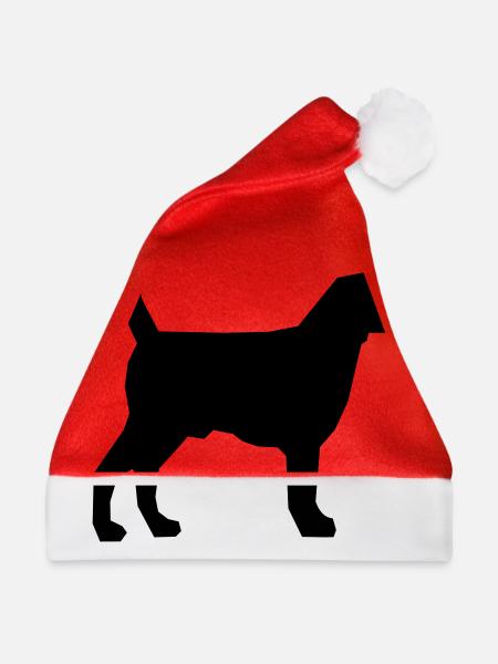 Hund - Weihnachtsmütze - Rot