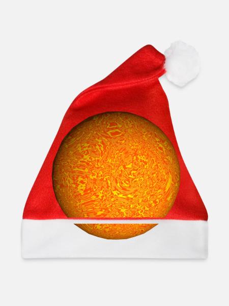 Feuer Planet Sonne - Weihnachtsmütze - Rot