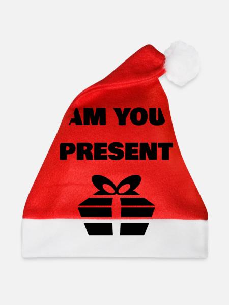 Lustige Geschenkidee - Weihnachtsmütze - Rot