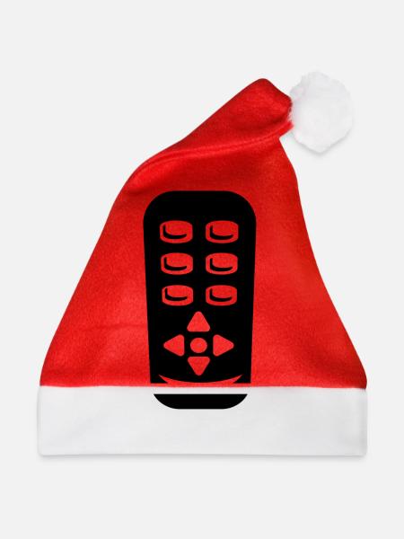 Fernbedienung - Weihnachtsmütze - Rot