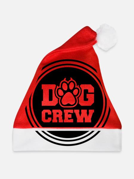 Dog Crew - Weihnachtsmütze - Rot