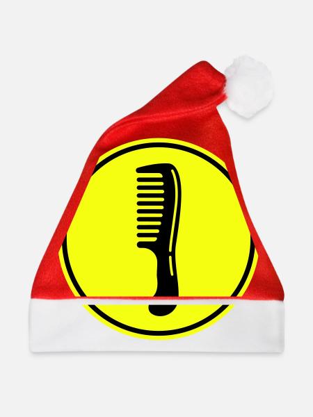 Kamm Friseur icon - Weihnachtsmütze - Rot