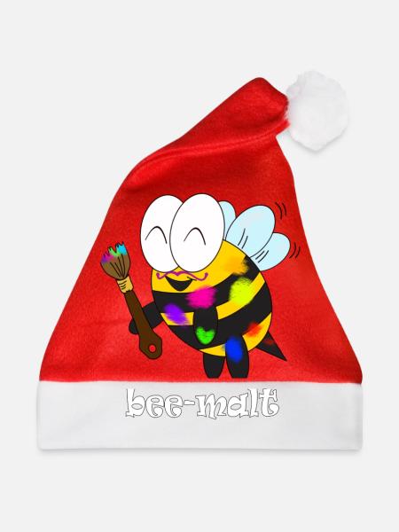 bee malt - Weihnachtsmütze - Rot
