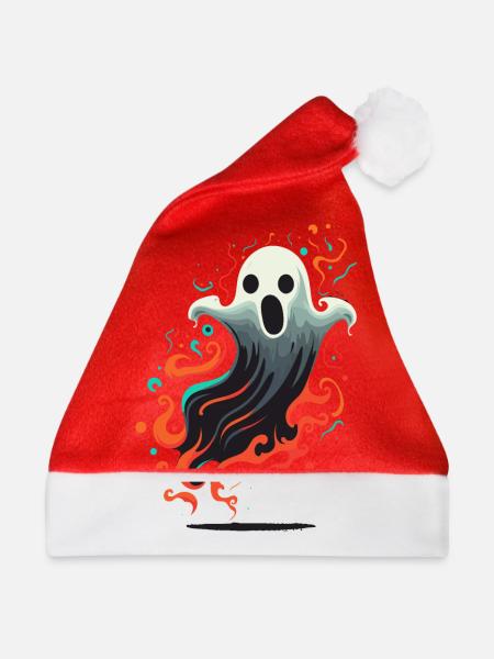 Geisterkunst - Weihnachtsmütze - Rot