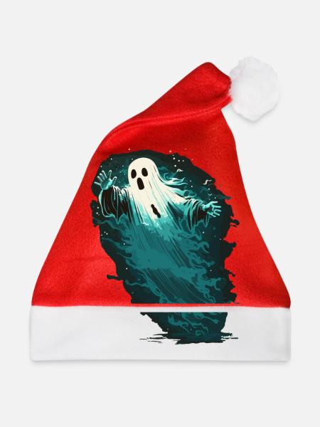 Gruseliger Geist - Weihnachtsmütze - Rot