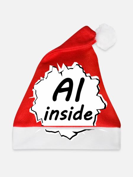 Computer Intelligenz - Weihnachtsmütze - Rot