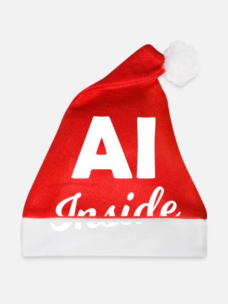 Die Programmierer - Weihnachtsmütze - Rot - Vorne
