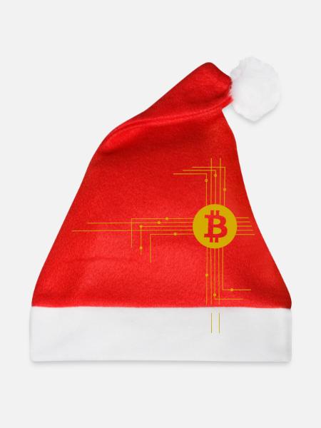 Die Bitcoin Dynastie - Weihnachtsmütze - Rot - Vorne