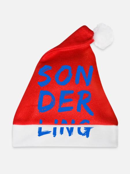 ich bin einzigartig - Weihnachtsmütze - Rot