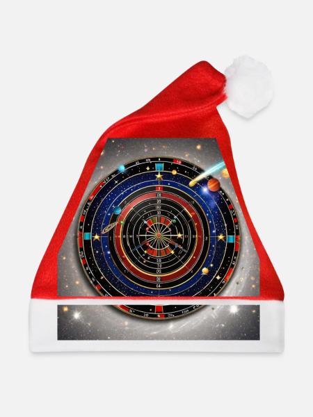 Sternenstaub-Pfeile - Weihnachtsmütze - Rot